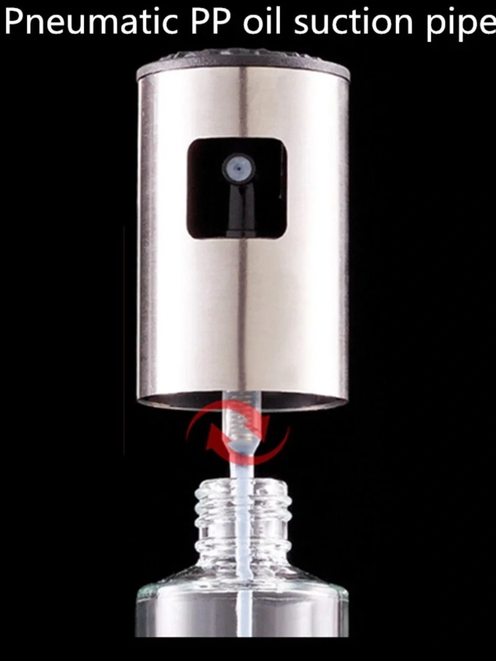 100ml Plastic 304 Stainless Steel Oil Sprayer w/No Drip Pump NIB